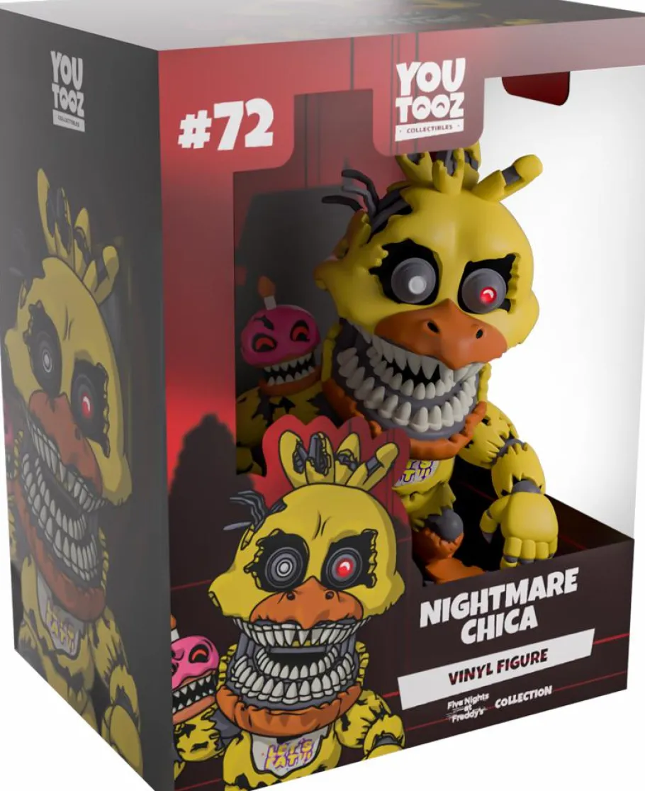Designer Vinyl>Five Nights at Freddy's Five Nights at Freddy’s - Nightmare Chica 5" Vinyl Figure