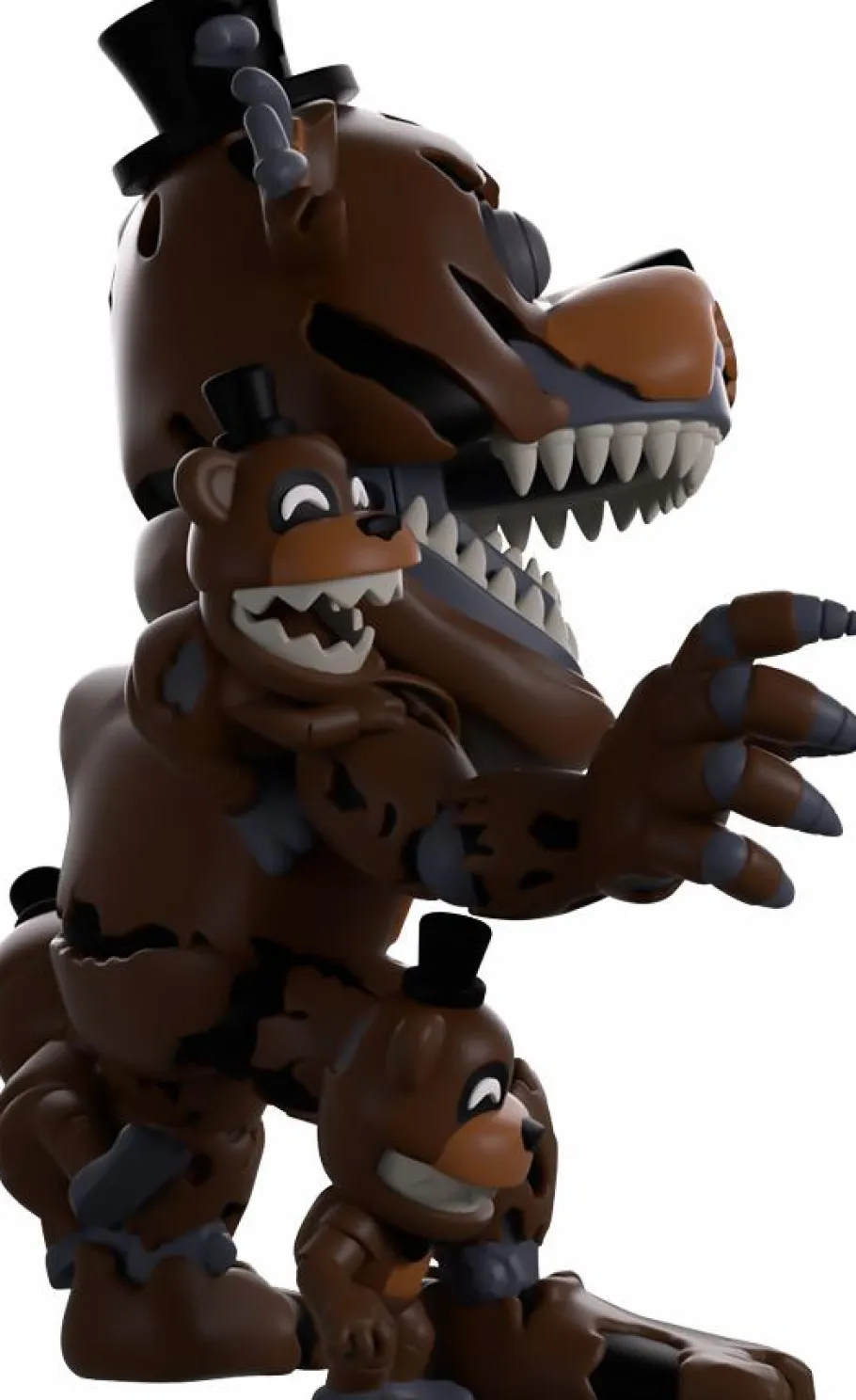 Designer Vinyl>Five Nights at Freddy's Five Nights at Freddy’s - Nightmare Freddy and Freddles 5" Vinyl Figure