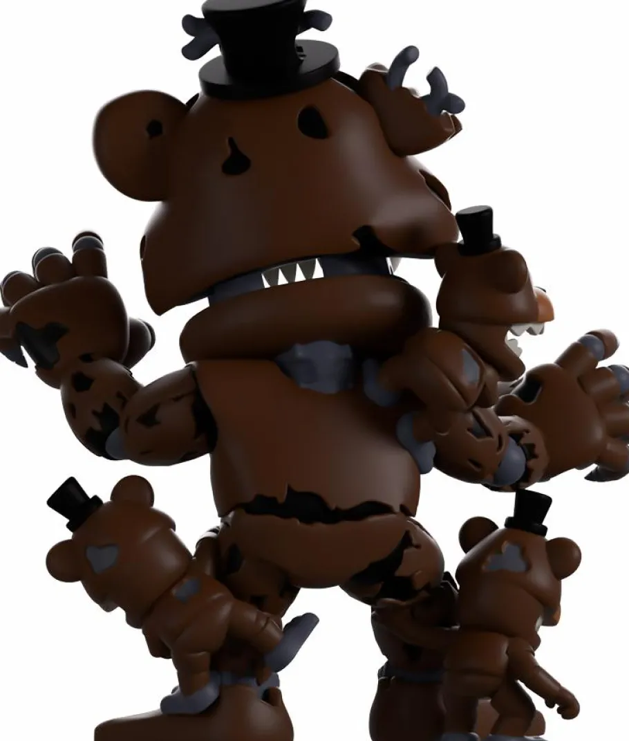 Designer Vinyl>Five Nights at Freddy's Five Nights at Freddy’s - Nightmare Freddy and Freddles 5" Vinyl Figure