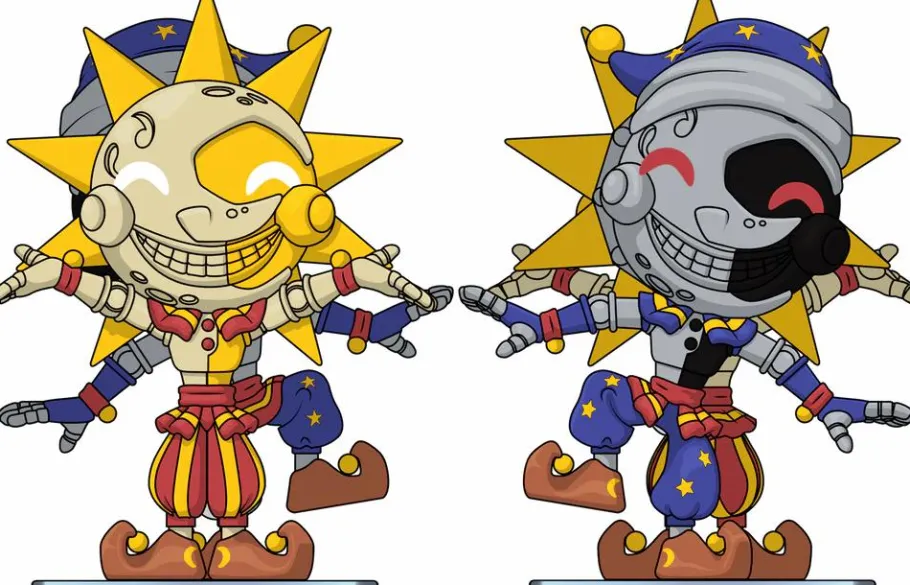 Designer Vinyl>Five Nights at Freddy's - Sun & Moon 5" Vinyl Figure