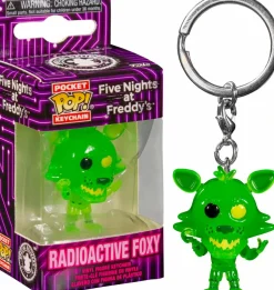 Standard Pop!>Five Nights at Freddy's Five Nights at Freddy’s AR: Special Delivery - Radioactive Foxy Pocket Pop! Vinyl Keychain