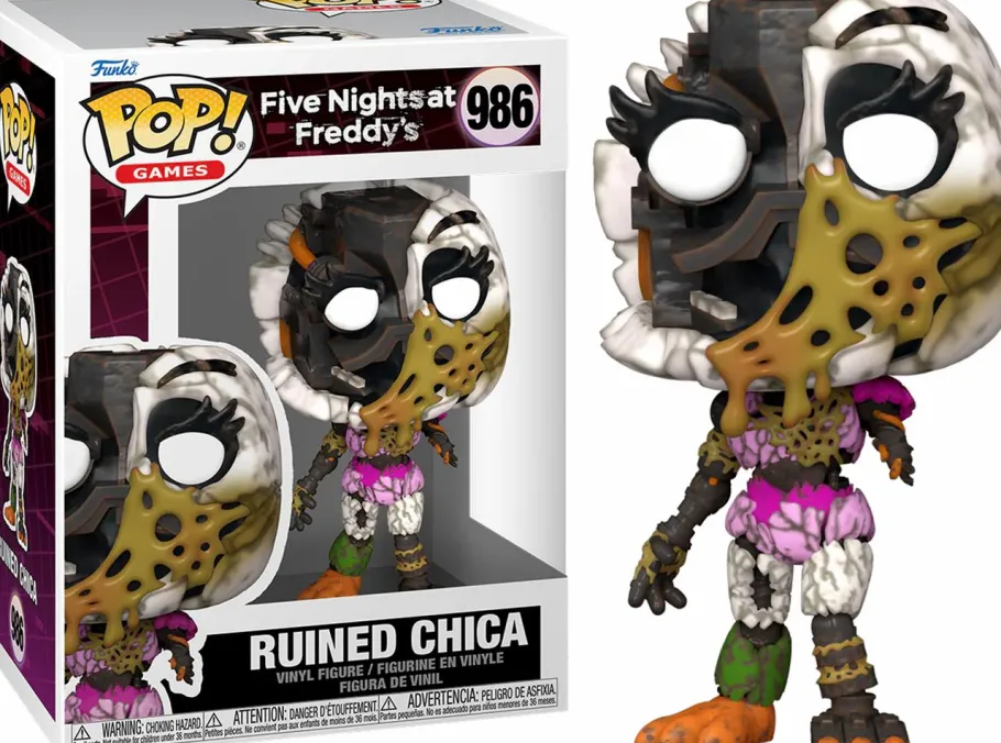 Standard Pop!>Five Nights at Freddy's : Security Breach Ruin - Ruined Chica Pop! Vinyl Figure