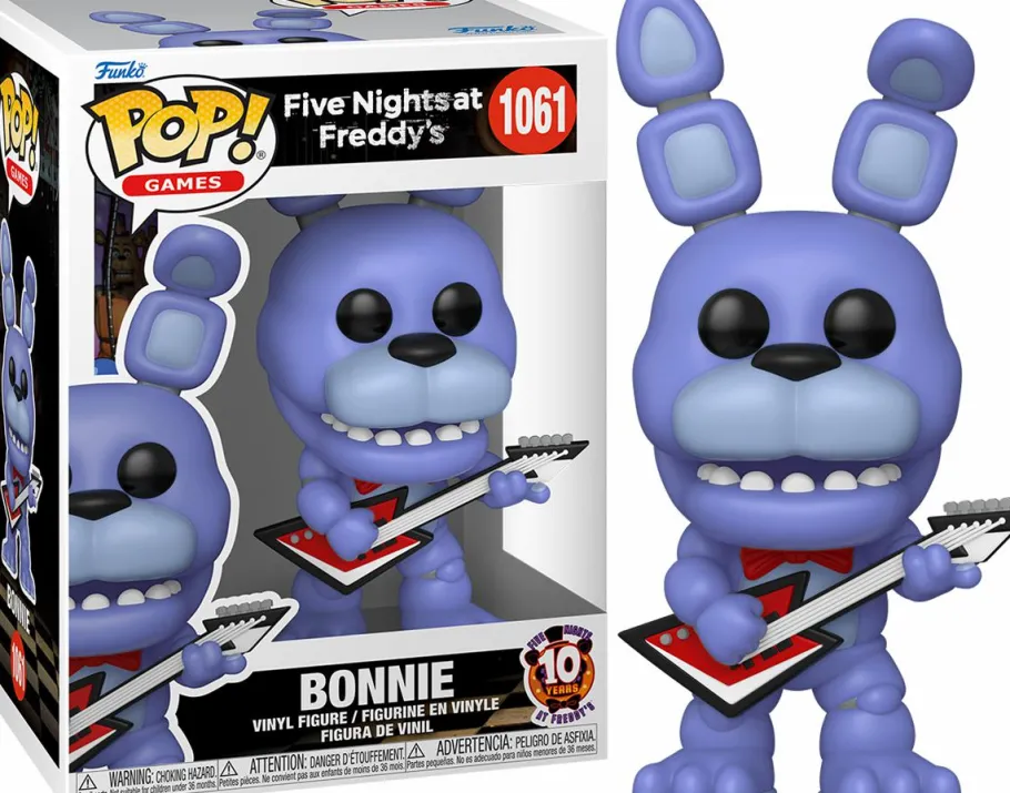 Standard Pop!>Five Nights at Freddy's : 10th Anniversary - Bonnie with Guitar Pop! Vinyl Figure