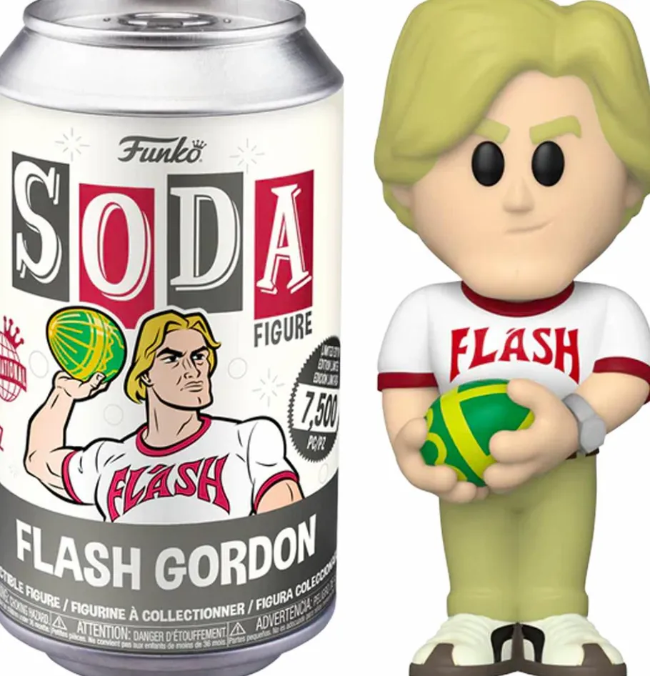 Designer Vinyl>Flash Gordon - Vinyl SODA Figure in Collector Can (International Edition)