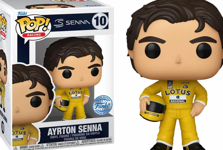 Collector & Mystery Boxes>F1: Formula 1 Formula One - Ayrton Senna (Lotus Racing Suit) Mystery Box (Includes Senna & 3 Exclusive Pop! Vinyl Figures)