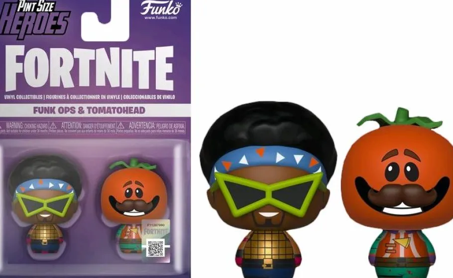 Designer Vinyl>Fortnite - Funk Ops & Tomatohead Pint Size Hero 2-pack