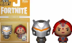 Designer Vinyl>Fortnite - Omega Full Armor & Valor Pint Size Hero 2-pack