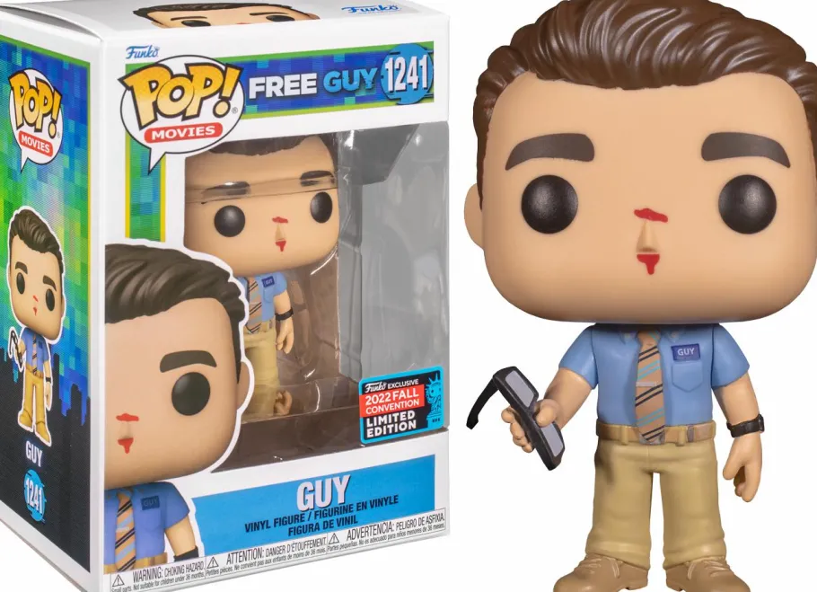 Funko Convention Exclusives>Free Guy (2021) - Guy Pop! Vinyl Figure (2022 Fall Convention Exclusive / Popcultcha Exclusive)