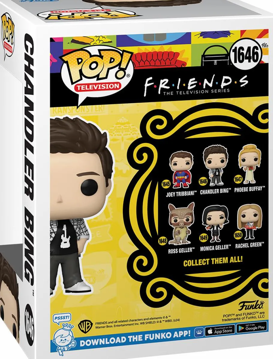 Standard Pop!>Friends - Chandler Bing in Way, No Way Outfit Pop! Vinyl Figure
