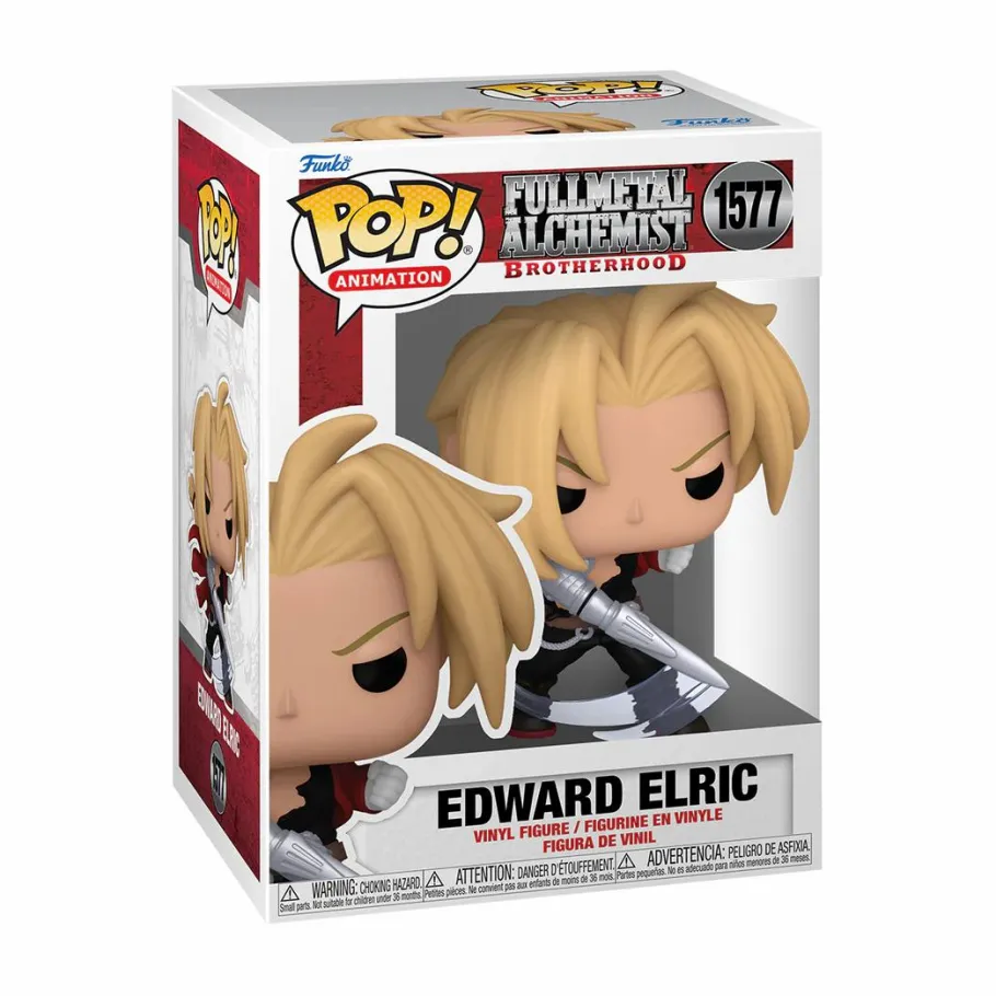 Standard Pop!>Fullmetal Alchemist : Brotherhood - Edward Elric with Sword Pop! Vinyl Figure