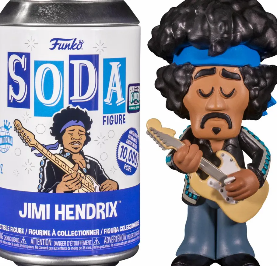 Designer Vinyl>Hanna Barbera Funko SODA - Jimi Hendrix, Yogi Bear & She-Hulk SODA Vinyl Figure Bundle (2022 Funkon Convention Exclusive) (Set of 3)