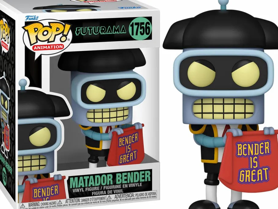 Standard Pop!>Futurama - Matador Bender Pop! Vinyl Figure