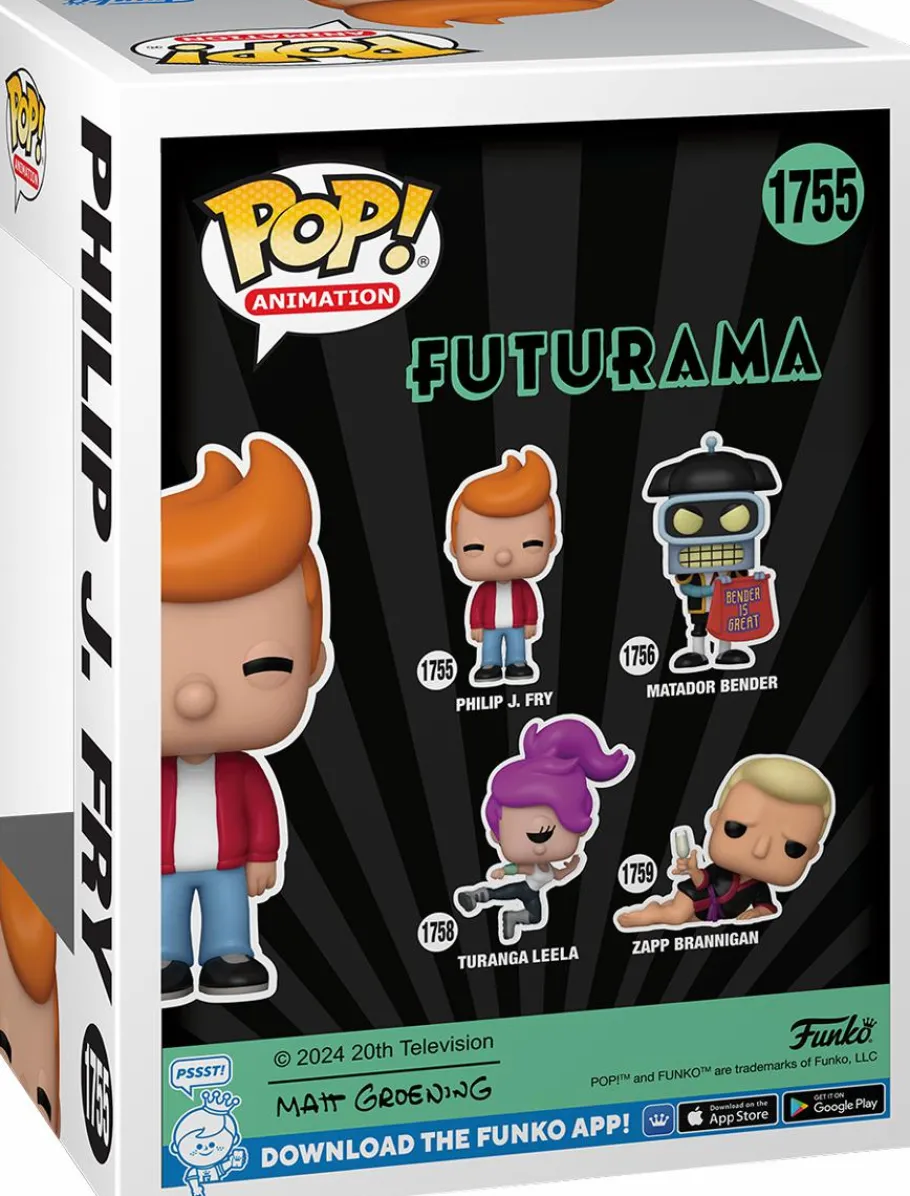 Standard Pop!>Futurama - Philip J. Fry Pop! Vinyl Figure
