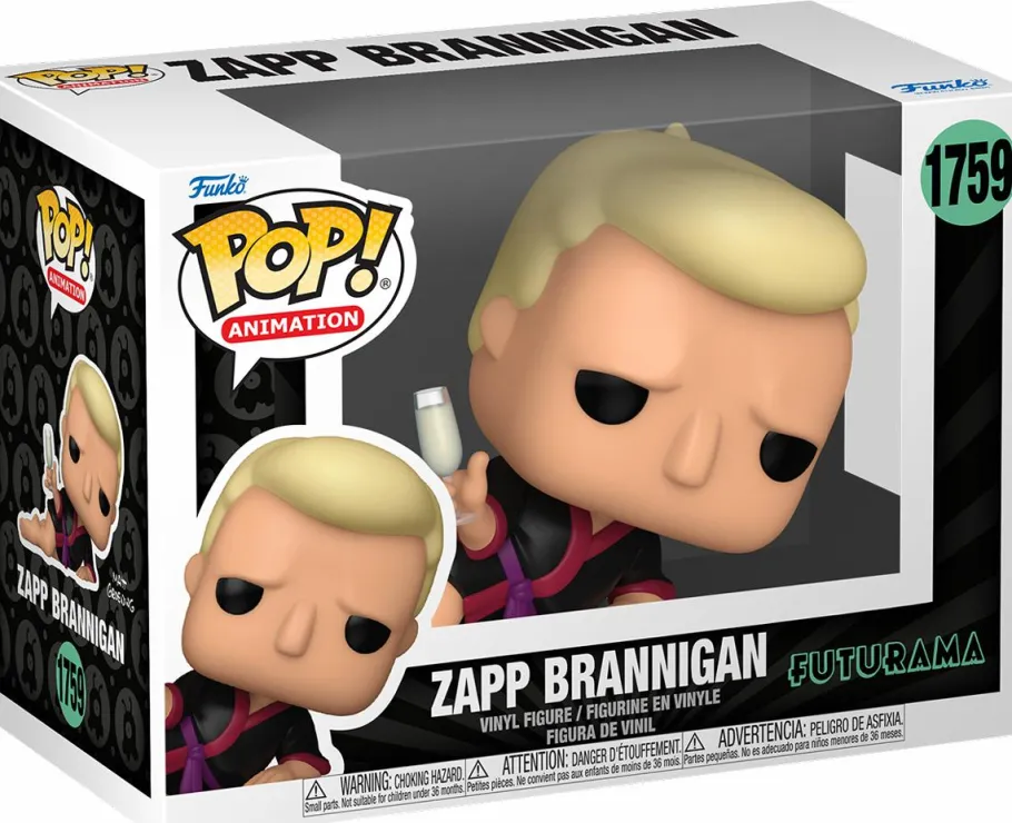 Standard Pop!>Futurama - Zapp Brannigan Lounging Pop! Vinyl Figure