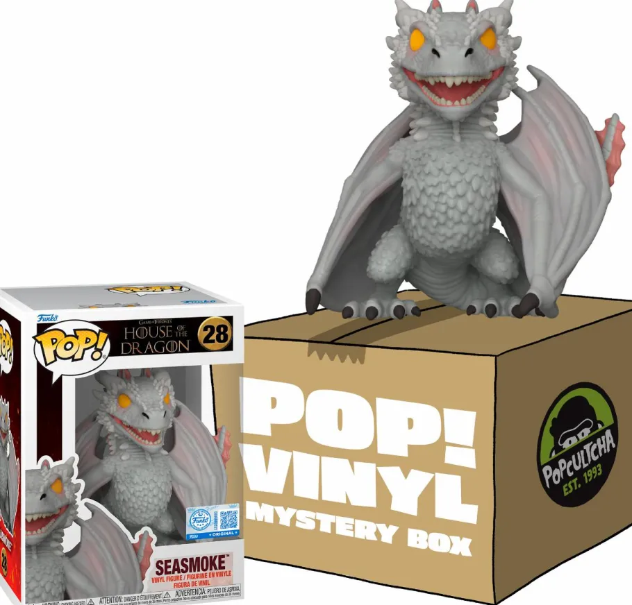 Collector & Mystery Boxes>Game of Thrones: House of the Dragon - Seasmoke (Includes Seasmoke & 3 Exclusive Pop! Vinyl Figures)