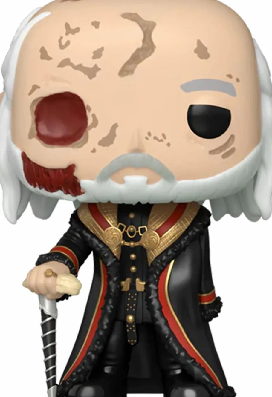 Pop! Chases, Vault, Limited Editions, Ppp Items>House of the Dragon Game of Thrones: - Masked Viserys Targaryen Pop! Vinyl Figure in Acrylic Pop! Protector (Chase Variant)