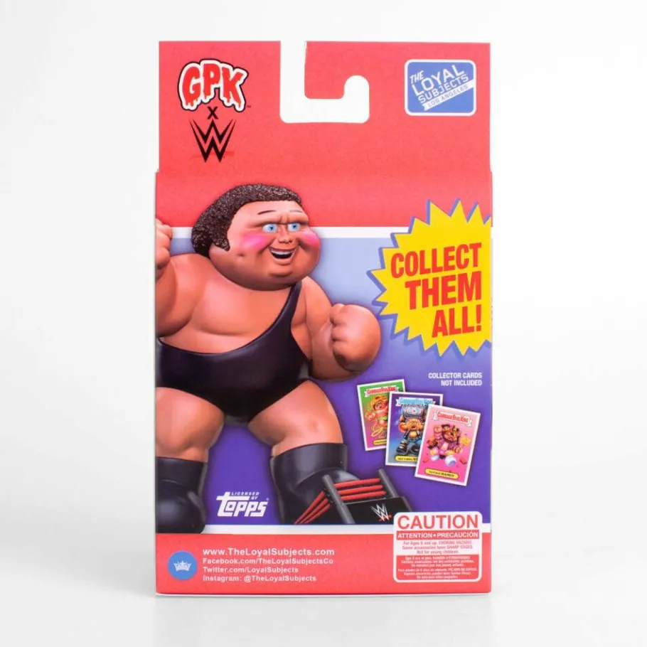 Designer Vinyl>Garbage Pail Kids x WWE - Gigantic Andre 4” Vinyl Figure
