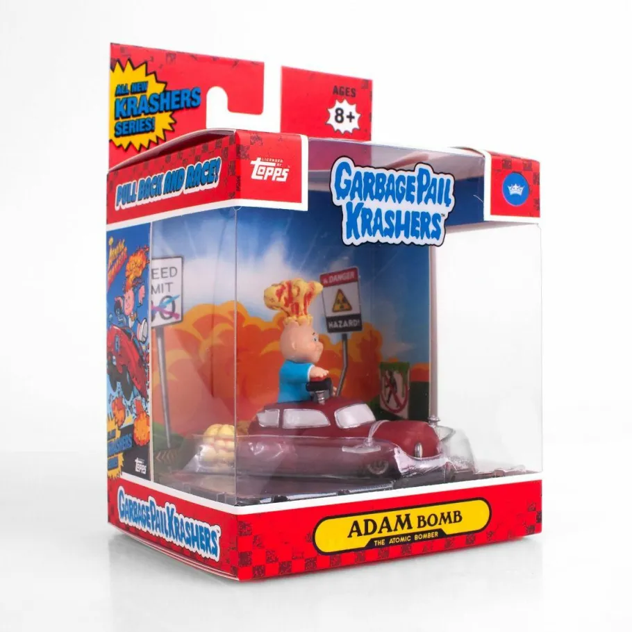 Designer Vinyl>Garbage Pail Kids Garbage Pail Krashers - Adam Bomb with Atomic Bomber 3” Vinyl Figure