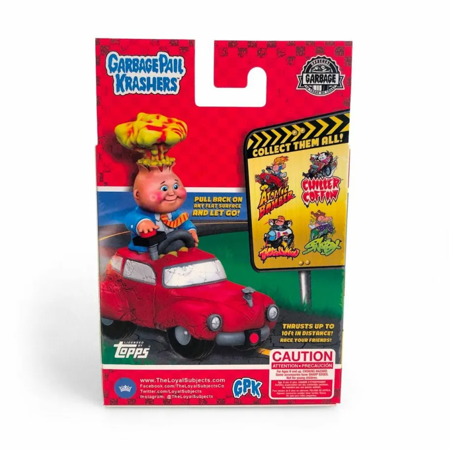 Designer Vinyl>Garbage Pail Kids Garbage Pail Krashers - Adam Bomb with Atomic Bomber 3” Vinyl Figure