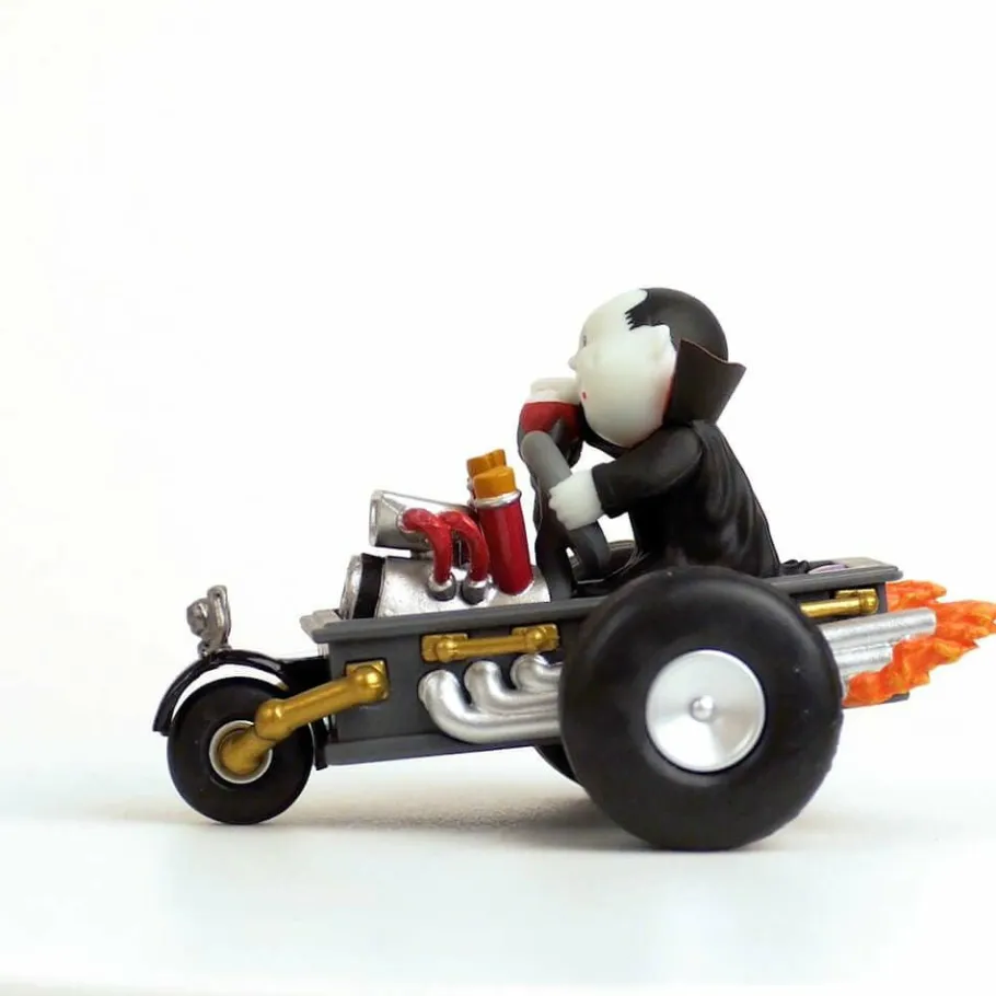 Designer Vinyl>Garbage Pail Kids Garbage Pail Krashers - Nasty Nick with Chiller Coffin 3” Vinyl Figure