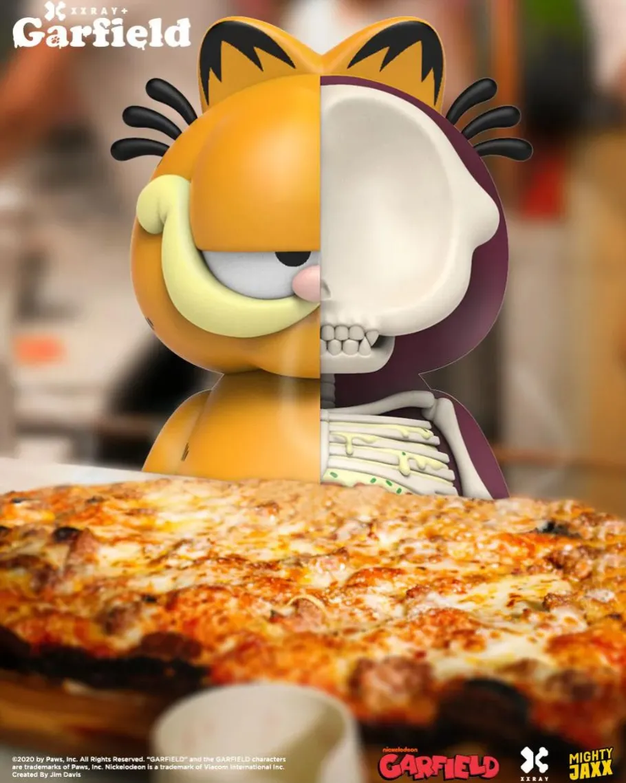 Designer Vinyl>Garfield - XXRAY Plus 8" Vinyl Figure