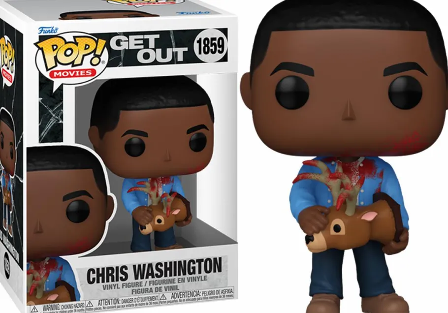 Standard Pop!>Get Out - Chris Washington with Deer Pop! Vinyl Figure