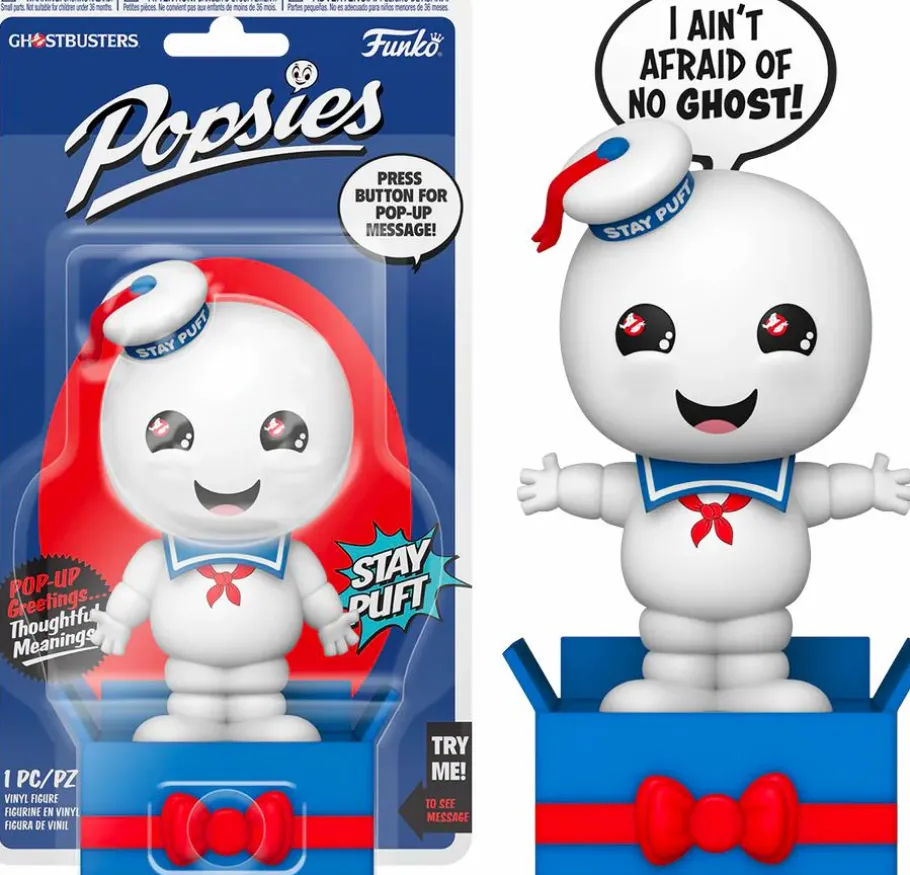 Designer Vinyl>Ghostbusters - Stay Puft Marshmallow Man Popsies Vinyl Figure