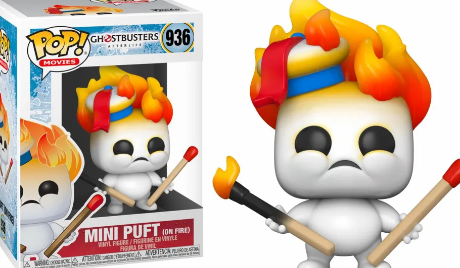 Standard Pop!>Ghostbusters : Afterlife - Mini Puft on Fire Pop! Vinyl Figure