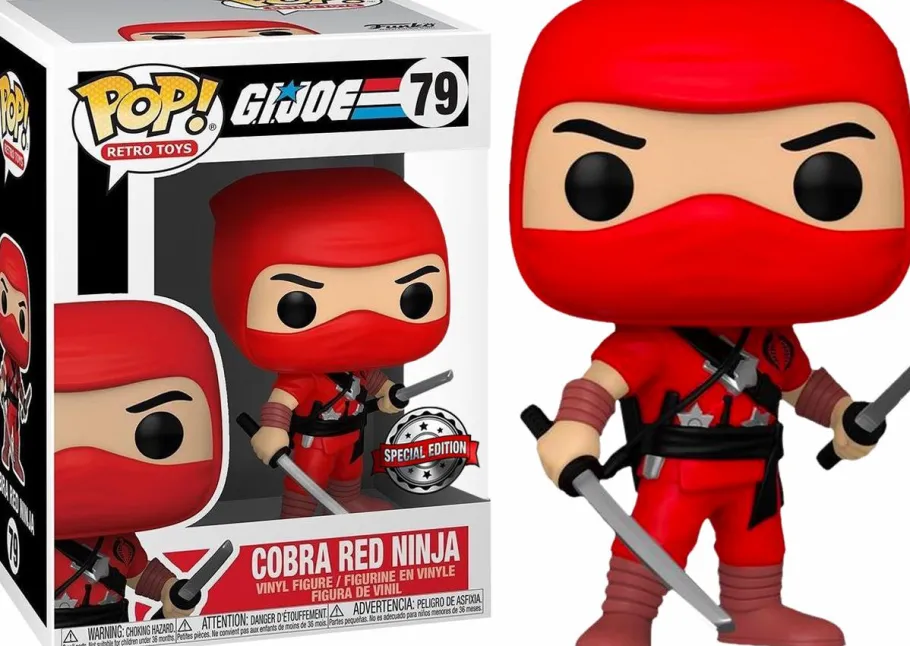 Standard Pop!>G.I. Joe - Cobra Red Ninja Pop! Vinyl Figure
