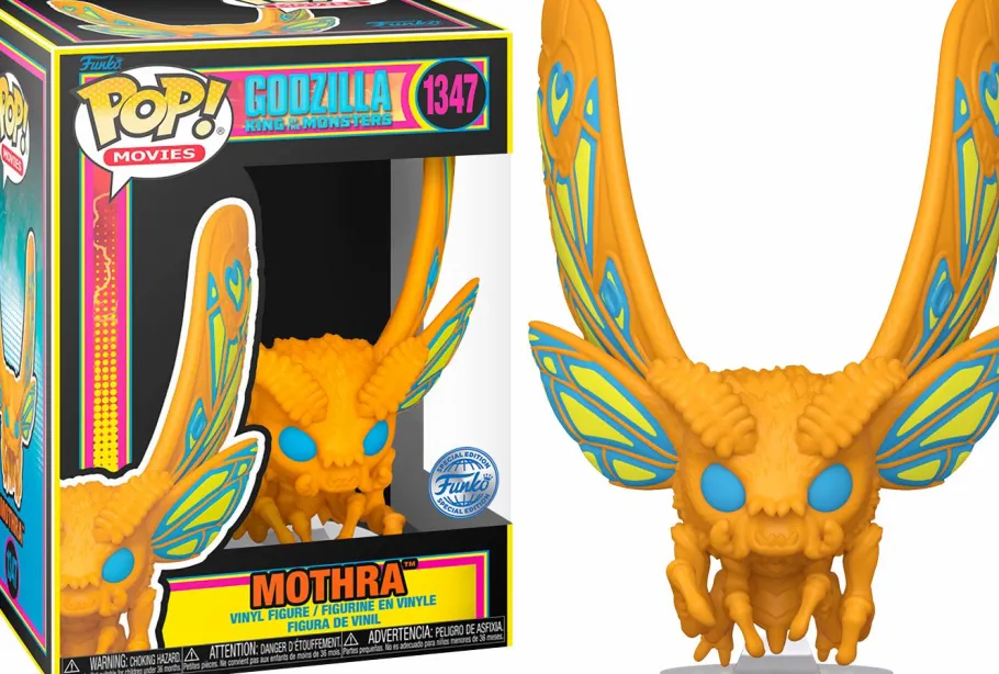 Standard Pop!>Godzilla : King of the Monsters (2019) - Mothra Blacklight Pop! Vinyl Figure