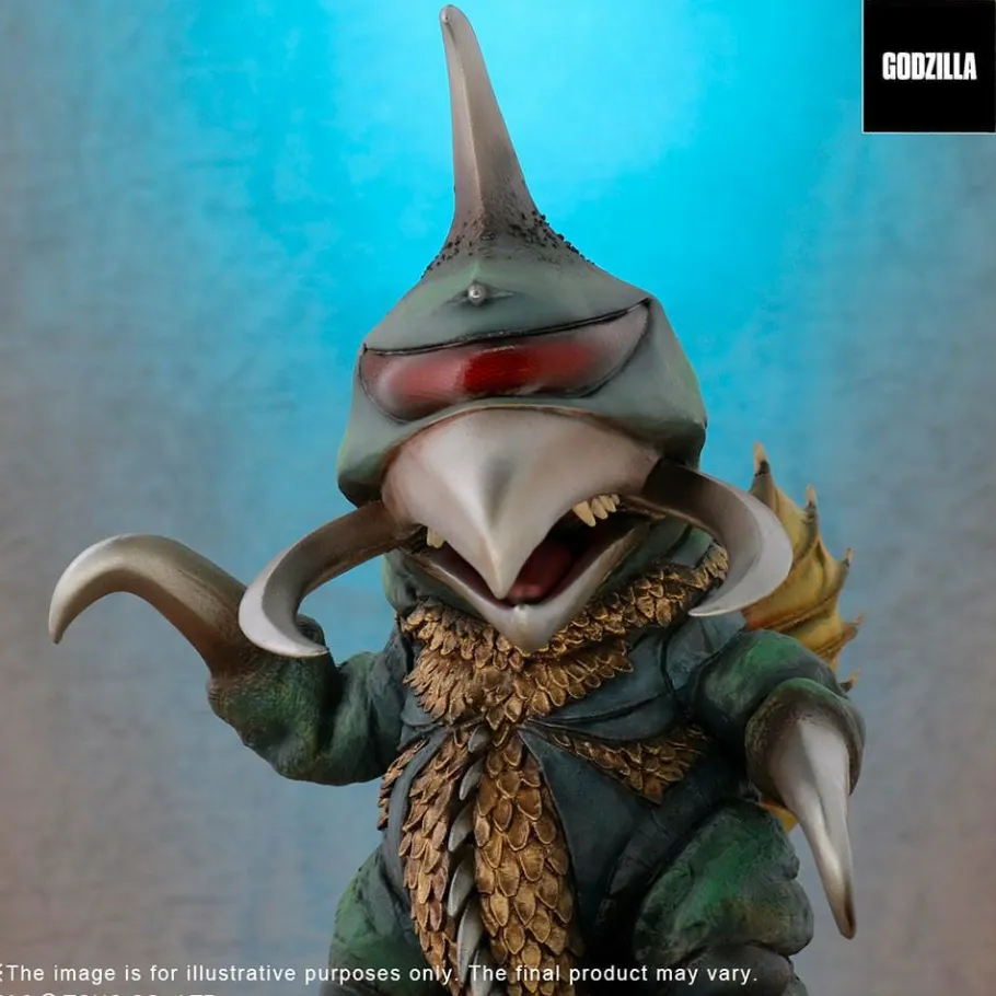 Designer Vinyl>Godzilla vs Gigan (1972) - Gigan Defo-Real 6” Vinyl Statue