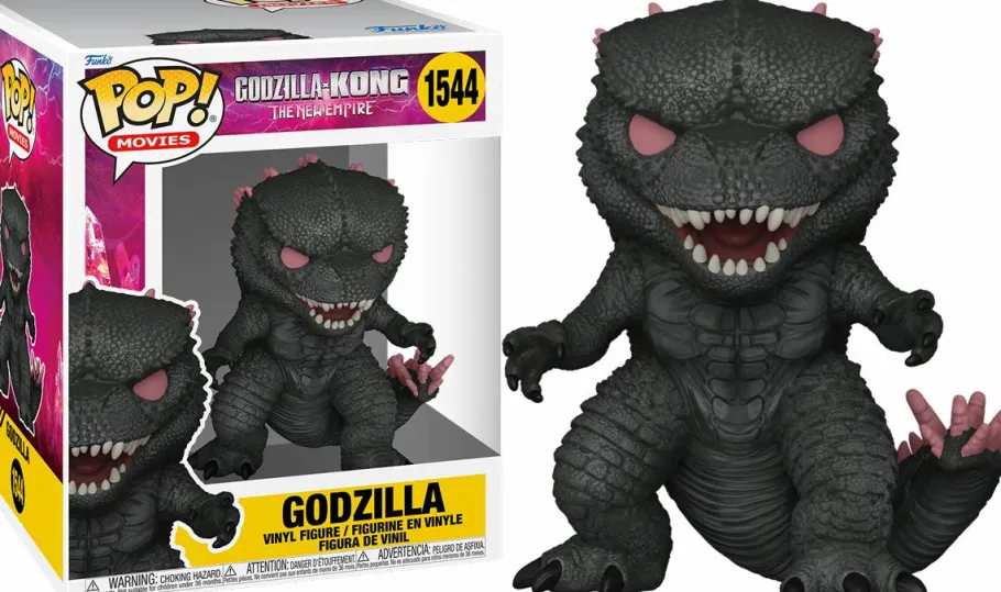 Super-Sized Pop!>Godzilla vs Kong Godzilla vs. Kong 2: The New Empire - Godzilla Super Sized 6" Pop! Vinyl Figure