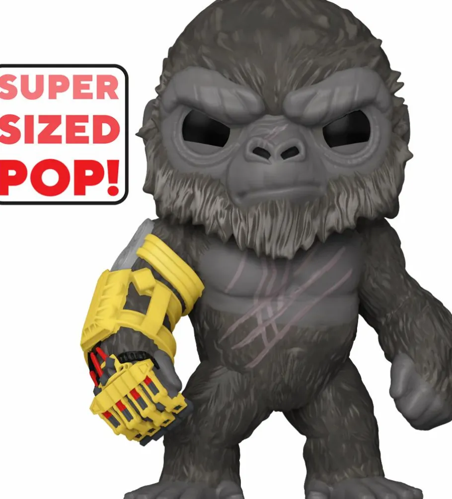 Super-Sized Pop!>Godzilla vs Kong Godzilla vs. Kong 2: The New Empire - Kong with Mechanical Arm Super Sized 6" Pop! Vinyl Figure