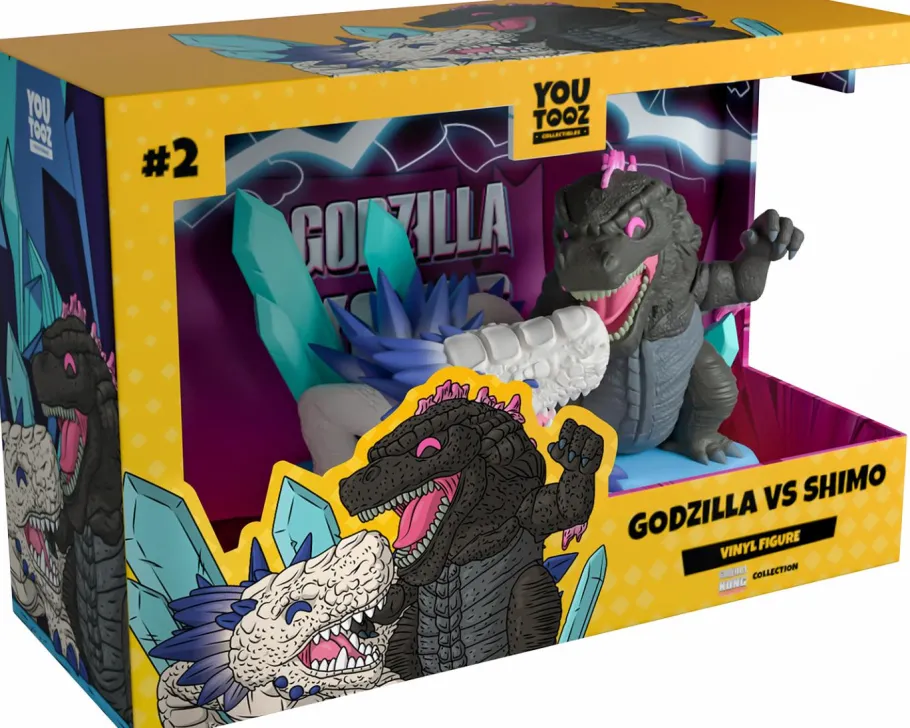 Designer Vinyl>Godzilla x Kong: The New Empire - vs. Shimo 3.5" Vinyl Figure 2-Pack
