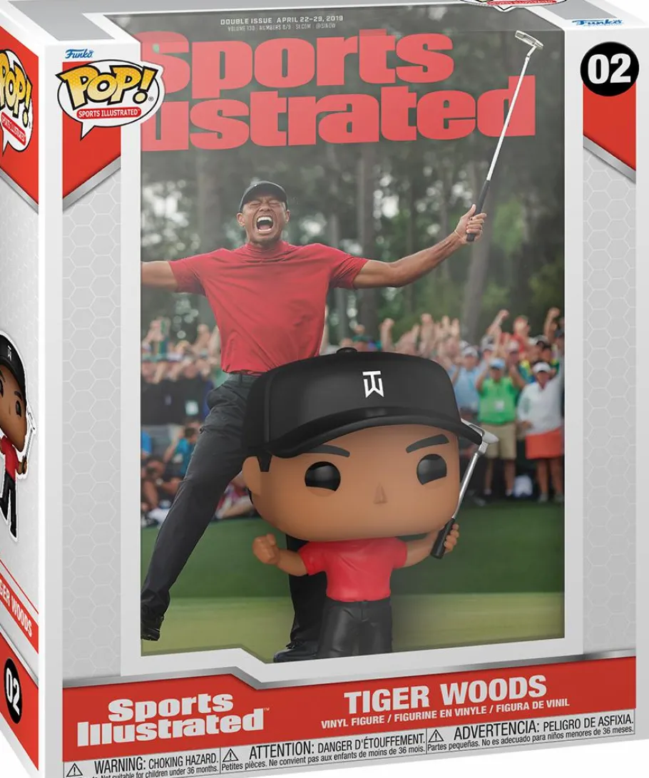 Pop! Covers>Tiger Woods Golf - Sports Illustrated Magazine Pop! Covers Vinyl Figure