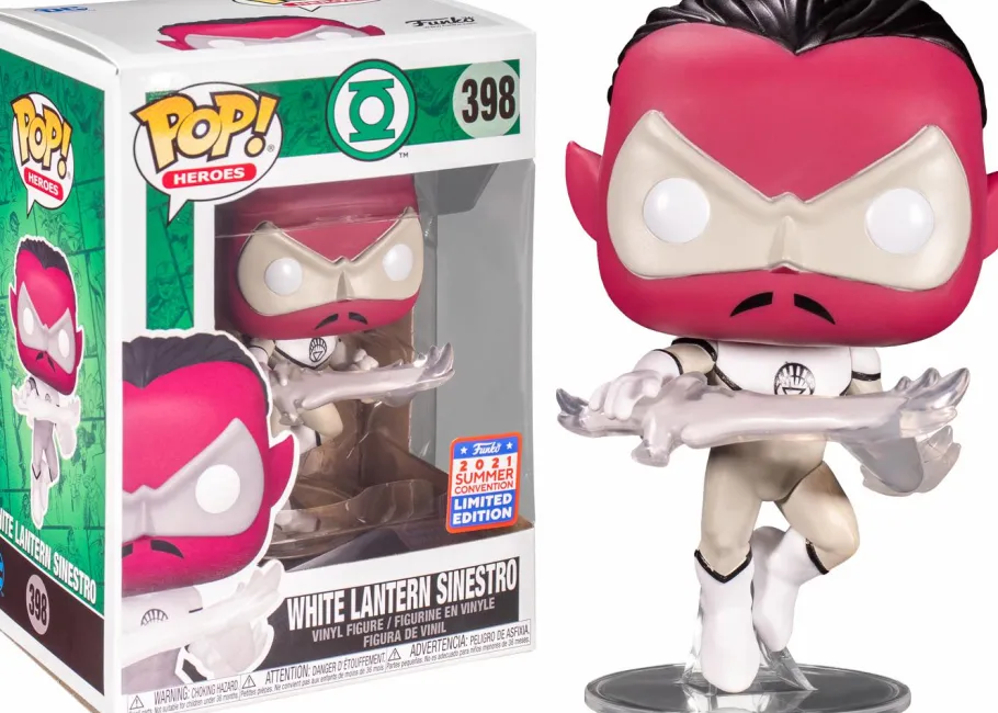 Funko Convention Exclusives>Green Lantern - White Lantern Sinestro Pop! Vinyl Figure (2021 Summer Convention Exclusive)
