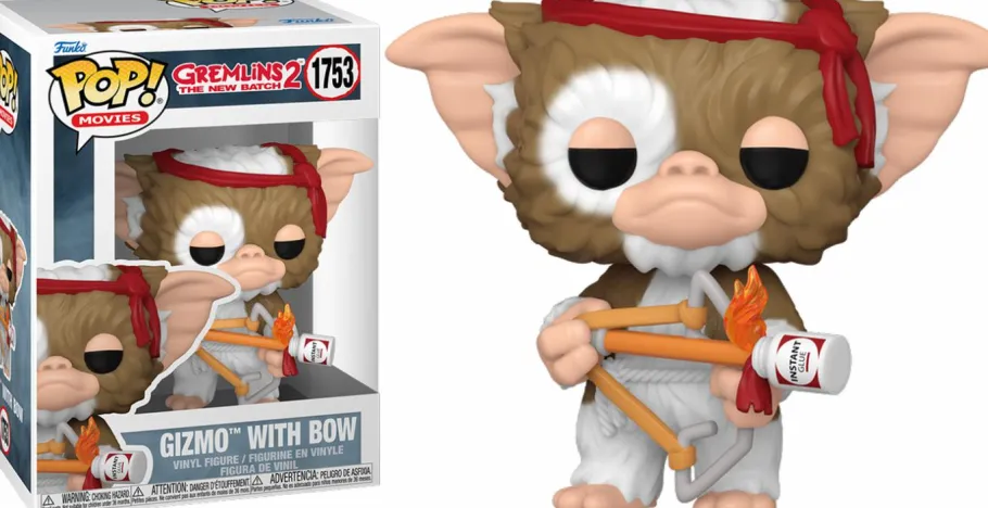 Standard Pop!>Gremlins - Gizmo with Bow Pop! Vinyl Figure