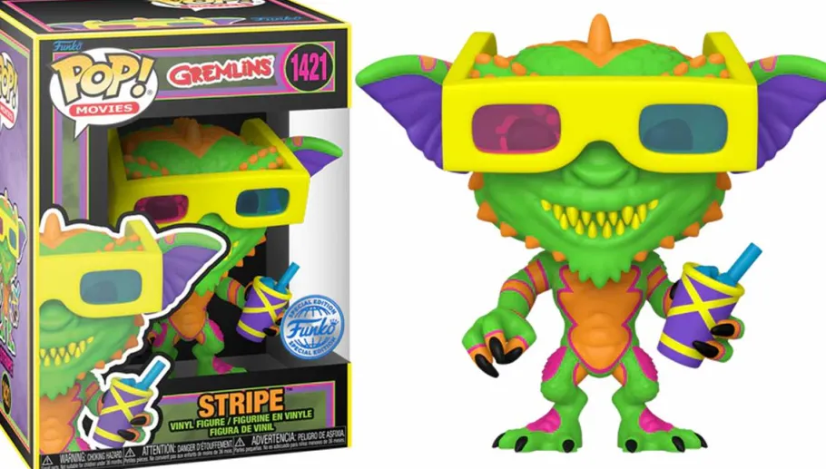 Standard Pop!>Gremlins - Stripe with Glasses Blacklight Pop! Vinyl Figure