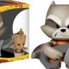 Designer Vinyl>Guardians of the Galaxy - Rocket Raccoon with Potted Groot Super Deluxe 11" Vinyl Figure