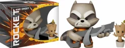 Designer Vinyl>Guardians of the Galaxy - Rocket Raccoon with Potted Groot Super Deluxe 11" Vinyl Figure