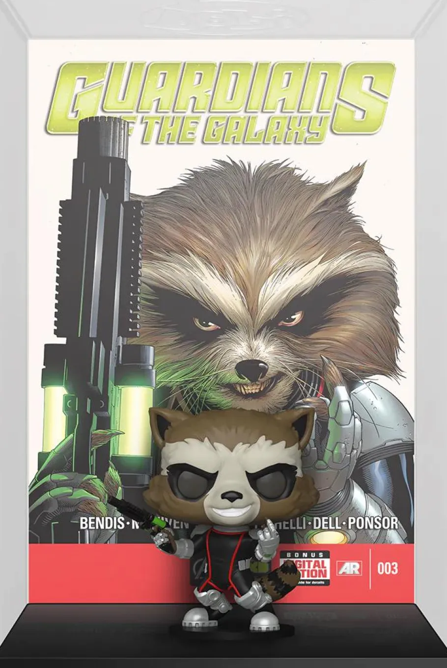 Pop! Covers>Guardians of the Galaxy - Rocket Raccoon #3 Pop! Comic Covers Vinyl Figure
