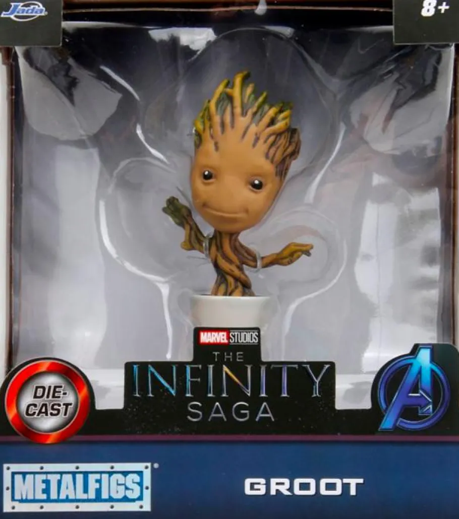 Die-Cast Figures>Guardians of the Galaxy (2014) - Groot Metalfigs 4" Die-Cast Figure