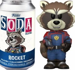 Designer Vinyl>Guardians of the Galaxy Vol. 3 - Rocket SODA Vinyl Figure in Collector Can