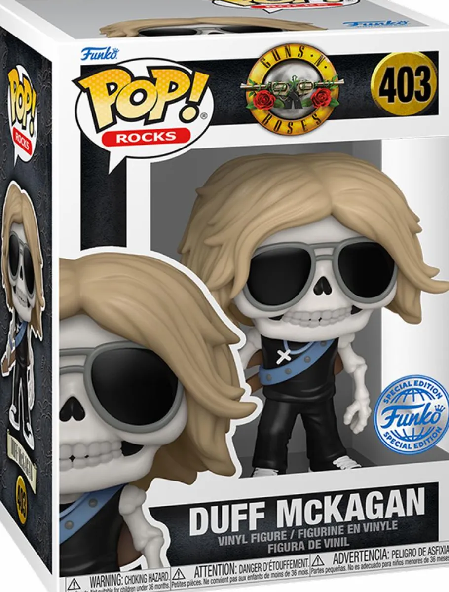 Standard Pop!>Guns N' Roses - Skeleton Duff McKagan Pop! Vinyl Figure (Popcultcha Exclusive)