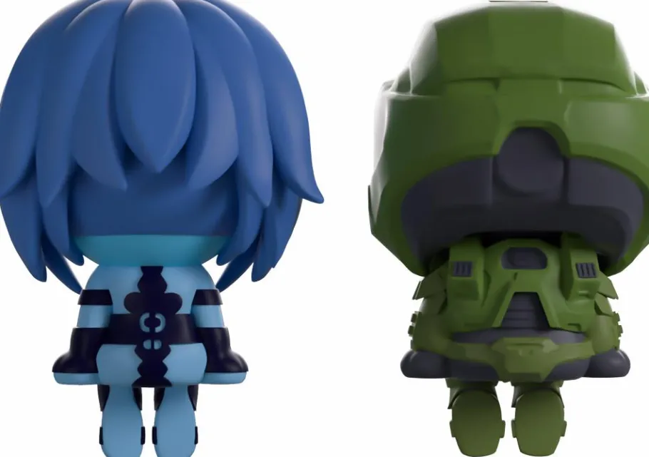 Designer Vinyl>Halo - The Master Chief and Cortana Monitor Buddiez 2.5" Vinyl Figure 2-Pack