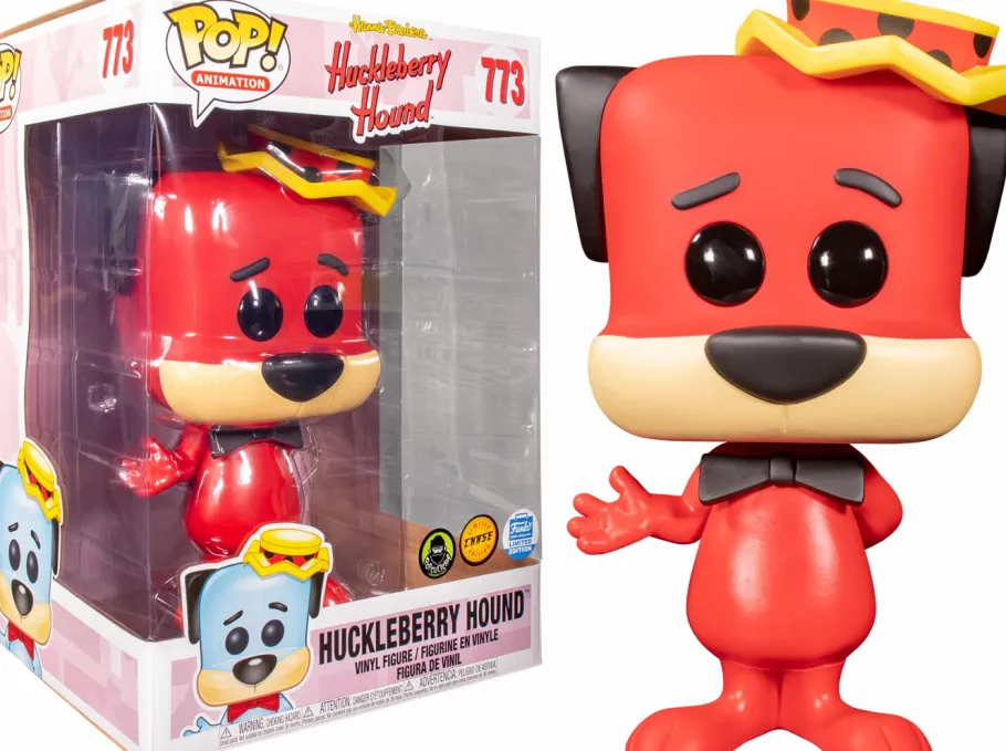 Super-Sized Pop!>Huckleberry Hound Hanna Barbera - 10" Pop! Vinyl Figure (Popcultcha Exclusive)