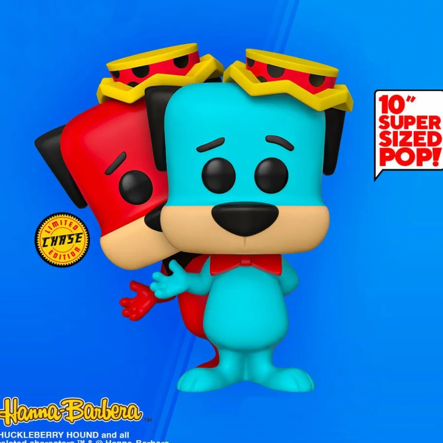 Super-Sized Pop!>Huckleberry Hound Hanna Barbera - 10" Pop! Vinyl Figure (Popcultcha Exclusive)