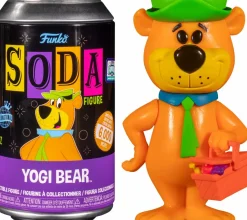 Designer Vinyl>Hanna Barbera Hanna-Barbera - Yogi Bear Blacklight SODA Vinyl Figure in Collector Can (2022 Funkon Convention Exclusive) (Popcultcha Exclusive)