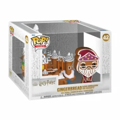 Pop! Rides & Town>Harry Potter - Gingerbread Albus Dumbledore with Hogwarts Pop! Town Vinyl Figure