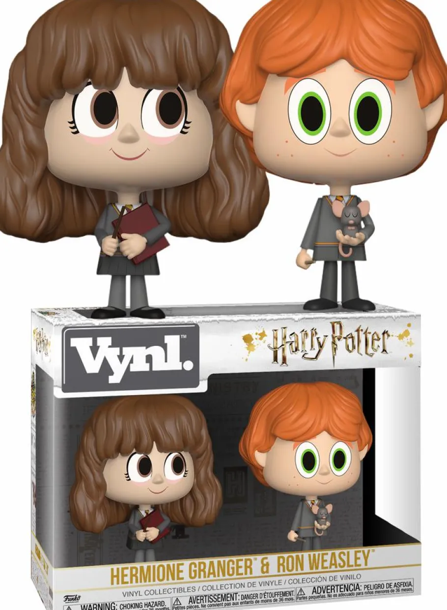Designer Vinyl>Harry Potter - Hermione and Ron Vynl. Vinyl Figure 2-Pack